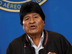 الرئيس البوليفي السابق ايفو موراليس