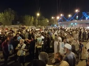 مظاهرات في النجف