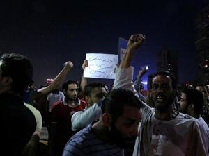 جانب من الاحتجاجات ضد السيسي في مصر
