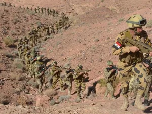 جنود من الجيش المصري في سيناء