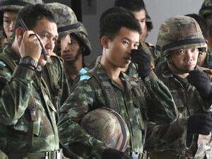 عناصر من الجيش التايلندي