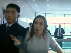 المتحدثة الجديدة باسم البيت الأبيض، ستيفاني غريشام، تصاب بكدمات عنيفة