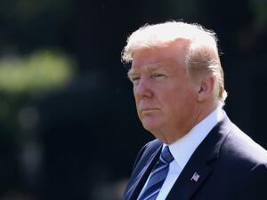  الرئيس الأمريكي دونالد ترامب