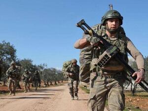  تنفيذ الجيش التركي عملية إنزال في متينا الليلة الماضية