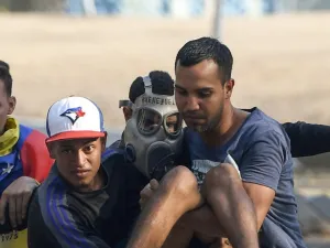جانب من الاحتجاجات في فنزويلا