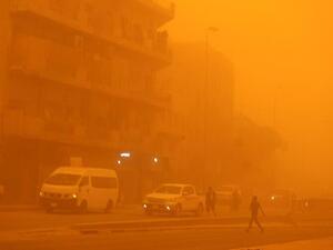 Latest Sandstorm Forces Iraq to a Standstill