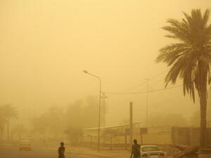 Unrelenting Sandstorms Force Closure of Iraqi Airports, Public Buildings (AFP)