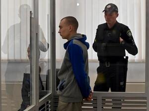 Ukrainian Court Gives Russian Soldier Life in Prison for War Crimes (AFP)