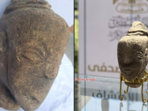 Gaza Farmer Finds 4,500-Year-Old Statue