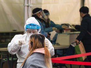 South Korea Leads World in Weekly COVID-19 Cases