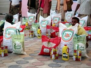 Turkish Humanitarian Groups Send Food Aid to Families in Yemen