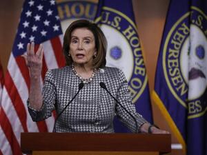 Nancy Pelosi Meets Zelensky in Unannounced Ukraine Visit