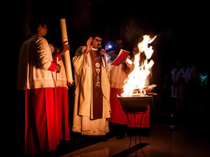Easter Mass Held in Fener Greek Orthodox Patriarchate