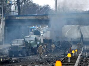 Passenger Train With Civilians Fleeing Ukraine Comes Under Fire