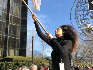 Masih Alinejad, Iranian dissident and anti-mandatory hijab laws activist. (Twitter)