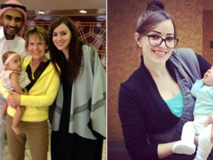 Photos circulating the internet of Bethany Vierra and her family