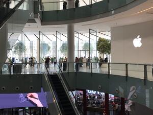 Apple store at The Dubai Mall.