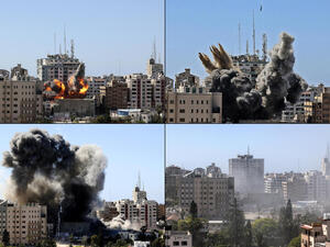 Journalists Accuse Israel of Terrorism After Israeli Attacks Destroy Media Buildings