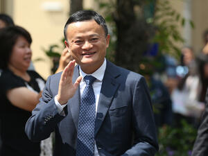 Ma, one of China's wealthiest and best-known entrepreneurs, gave up his post on his 55th birthday as part of a succession announced a year ago.
