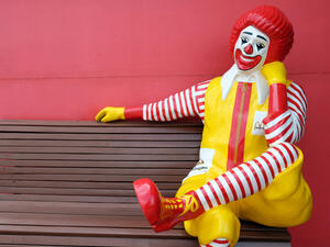 McDonald's has implemented contactless pickup and delivery of Big Macs, fries and other menu items across the China as the outbreak has unfolded. (Shutterstock) China: Fast Food Chains Ramp Up Contactless Pickup Services Due to Coronavirus