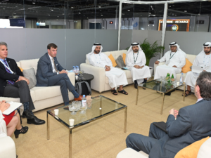 UAE Space Agency Meets Government, Business Leaders at 72nd International Astronautical Congress