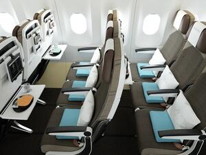  مقصورات حديثة عصرية على امتداد طائرات إبرباص A320/A321 للرحلات الإقليمية تضم مقاعد بمساحة إضافية Extra-spatial Design الجديدة الرائدة في القطاع