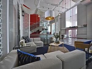 Modern IKEA Majlis hospitality in Toyota showrooms Customers can enjoy special IKEA Ramadan collections made in collaboration with the Jordan River Foundation and Jordanian and refugee women artisans