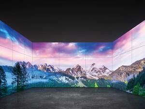 LG Video Wall with 0.44mm Even Bezel