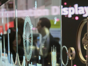LG Transparent OLED Signage