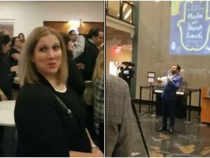 The account "Israel in Arabic", commented on the video: "Jews sing with their Muslim friends the Saudi national anthem"