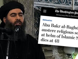Washington Post honors ISIS leader al-Baghdadi as “religious scholar”