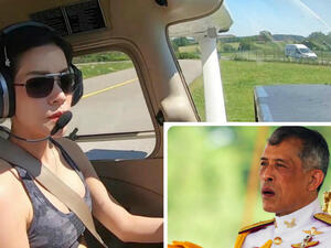 King Maha Vajiralongkorn stripped his 34-year-old consort of all titles for “disloyalty”
