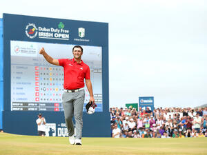 2017 Dubai Duty Free Irish Open winner Jon Rahm