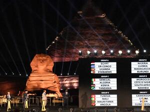 المباراة الافتتاحية يوم الجمعة بين منتخبي مصر وزيمبابوي