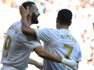 هازارد وبنزيمة يتألقان