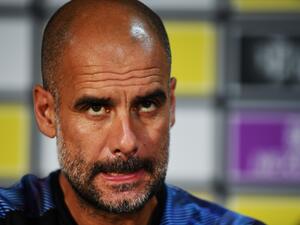 Man City coach Josep Guardiola