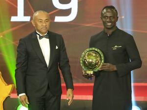  The Liverpool star has won the prize for the first time, holding off competition from his club team-mate and the Algeria winger 