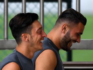  The Gunners pair were dramatically targeted on a London street in late July with charges on the offenders now laid 