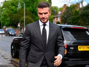 Former England football star David Beckham. (AFP/ File Photo)