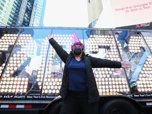 The city is limiting the number of revelers in Times Square to 15,000 people.