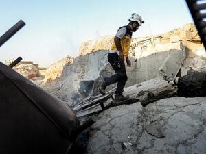 Trump has authorized $4.5 million in aid to the Western-backed White Helmets. (AFP/ File Photo)