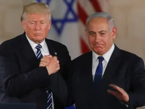 US President Donald Trump and Israeli Prime Minister Benjamin Netanyahu. (AFP/ File Photo)
