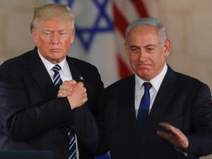 US President Donald Trump and Israeli Prime Minister Benjamin Netanyahu. (AFP/ File Photo)