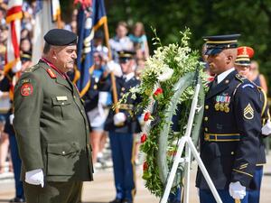 Jordanian Chairman of the Joint Chiefs of Staff Lt. Gen. Mahmoud Freihat. (Twitter)