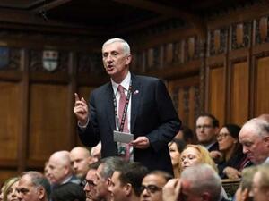 British lawmakers elected the Labor Party's Lindsay Hoyle as the new speaker (AFP/ File Photo)