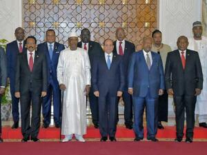 African leaders at a summit in Cairo on April 23, 2019. (AFP / File)