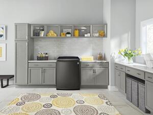 LG Top-Loader Washing Machine in kitchen 