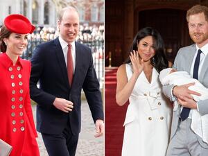 ميغان ماركل وهاري والأمير ويليام