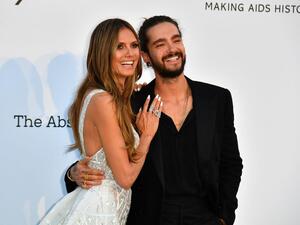 هايدي كلوم وزوجها