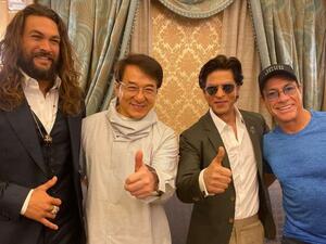 جاكي شان، فان دام، شاروخان، وجايسون موموا